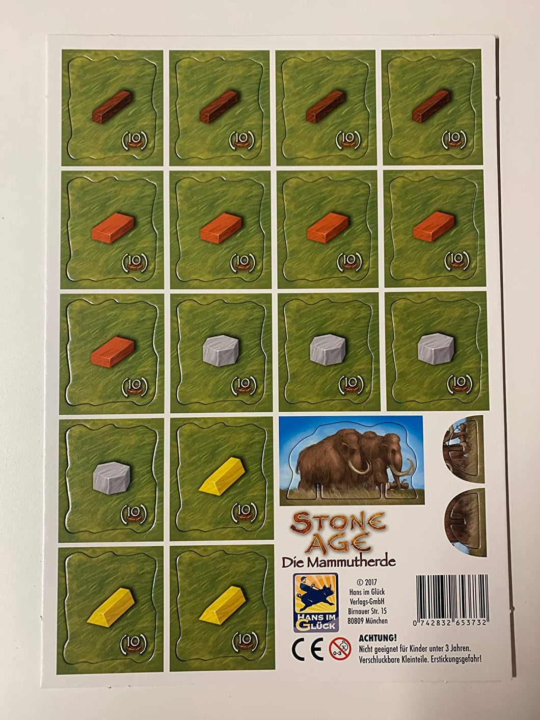 Stone Age: The Mammoth Herd Mini Expansion