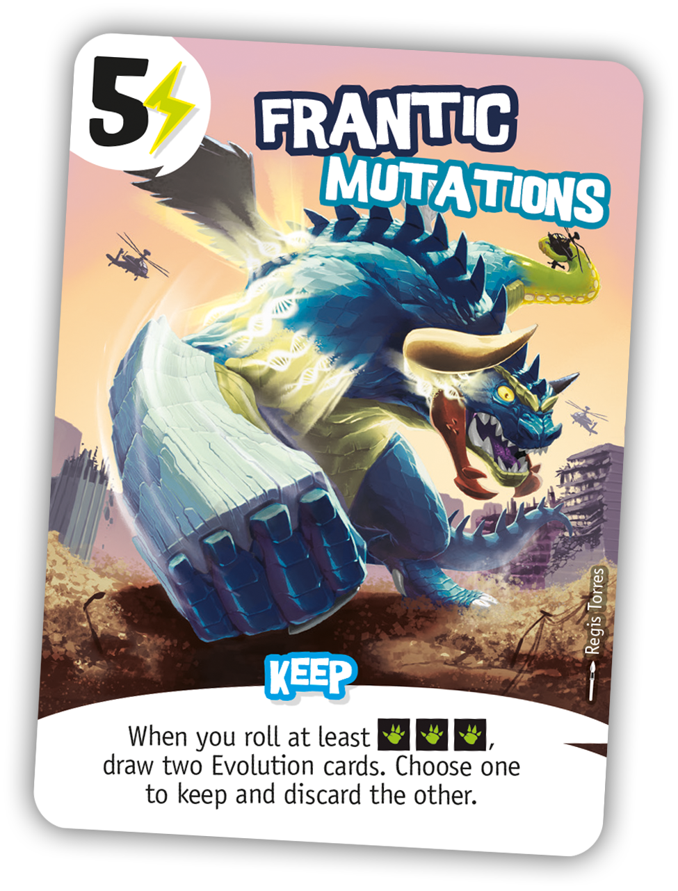 King of Tokyo: Promo Card Frantic Mutations